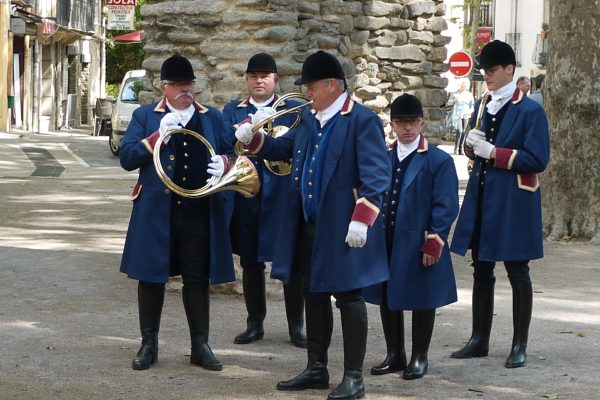 Concert de trompes de chasse à Céret le 14 mai 2017