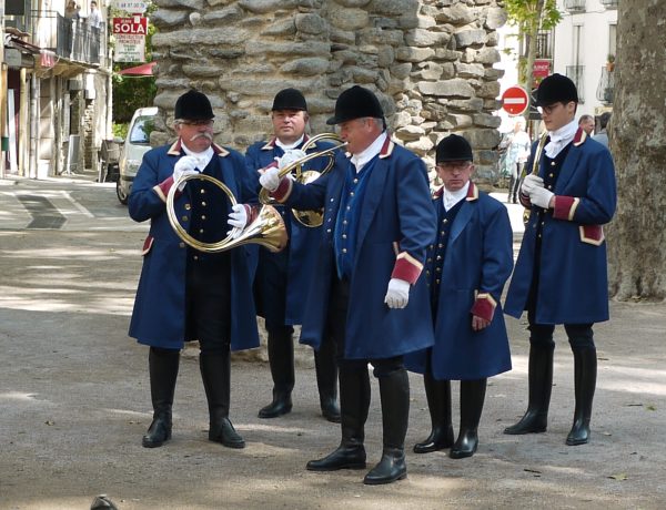 Concert de trompes de chasse à Céret le 14 mai 2017