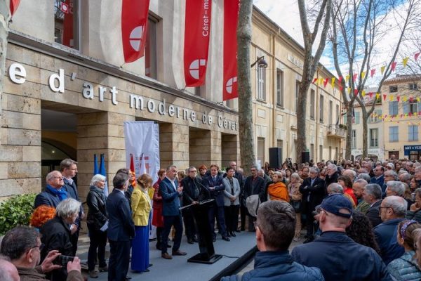 CERET / INAUGURATION DU MUSEE D ART MODERNE DE CERET /